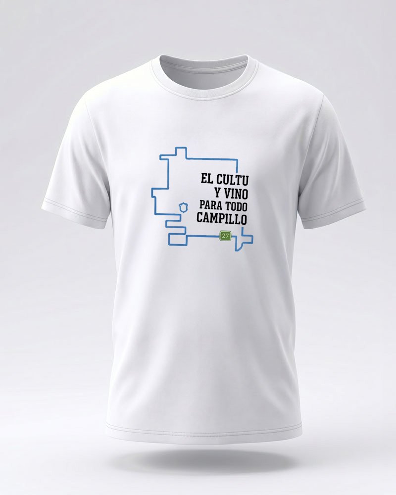 Remera Cultural del Campillo - El Cultu y Vino