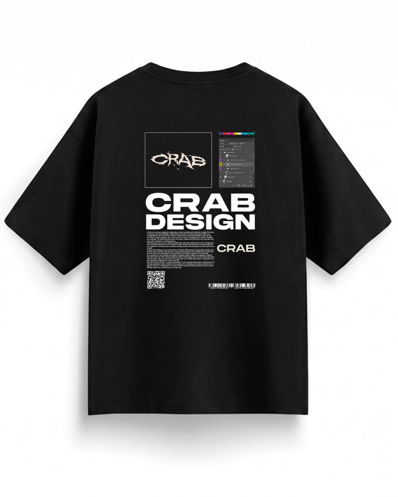 Remera oversize Crab PS
