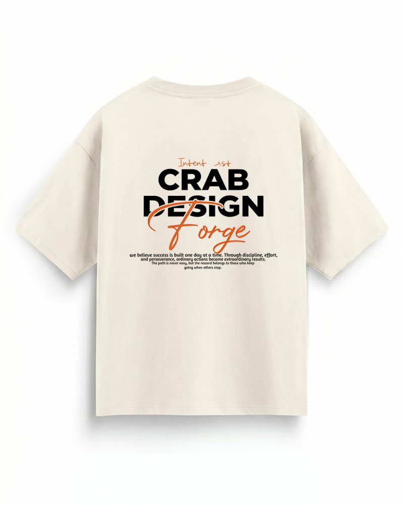 Remera oversize Crab Forge